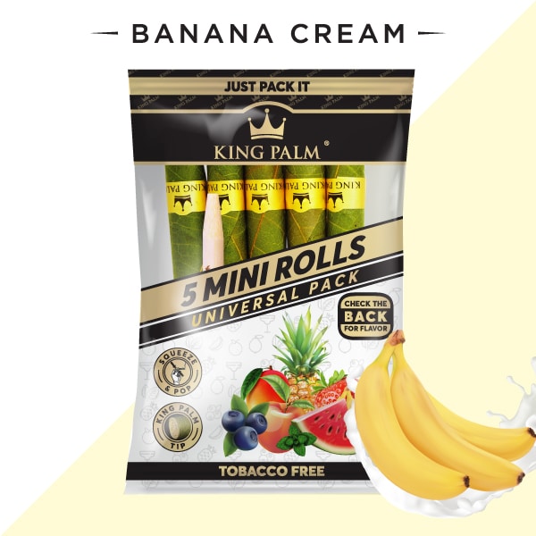 Banana Cream – 5 Mini Rolls